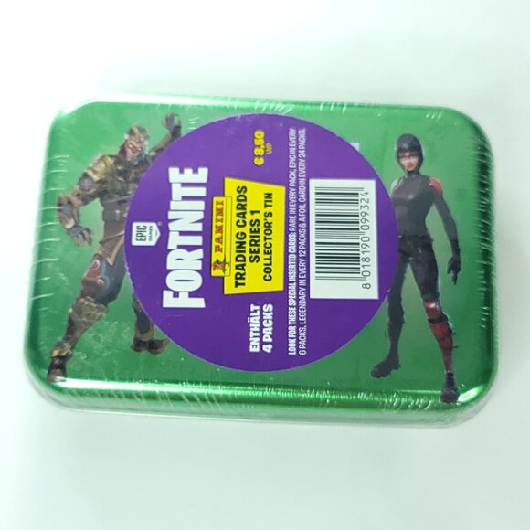 Panini Fortnite 2019 Pocket Tin Box Series 1 Trading Cards NEW Collector Tin